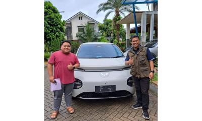 Terimakasih Mas...
Cloud EV untuk pulang pergi kampus.
Cepat Wisuda ya Mas